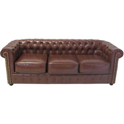 FUR103BR Chesterfield 3 Seater Sofa Brown.jpg